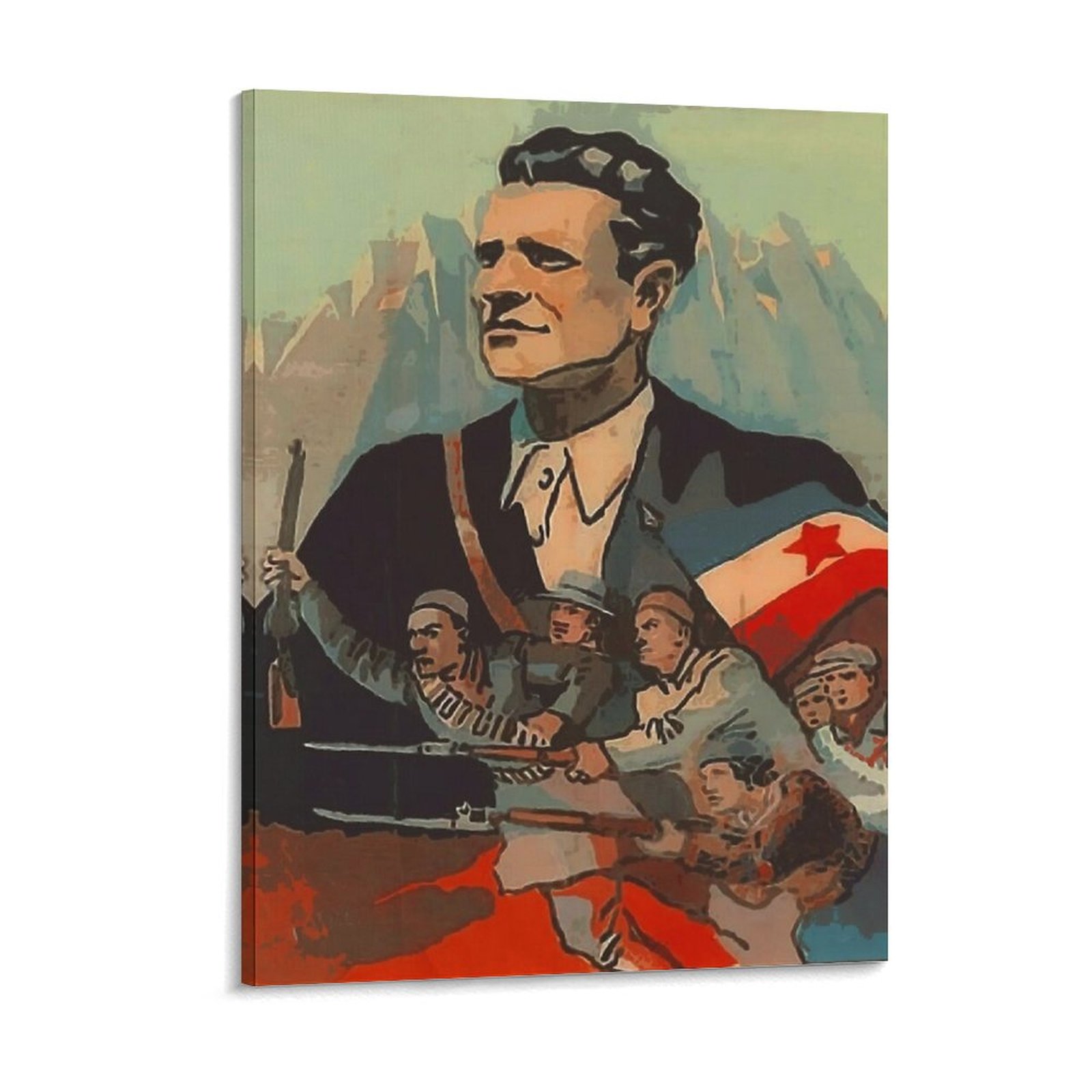 Home Cinema In - Jugoslavija Josip Broz Tito Poster Old