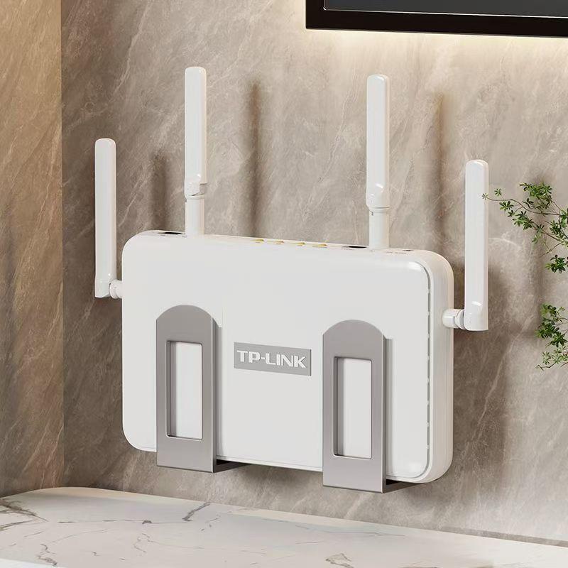 Home Cinema In - 2Pcs Wall-Mounted Router Storage Box Wifi