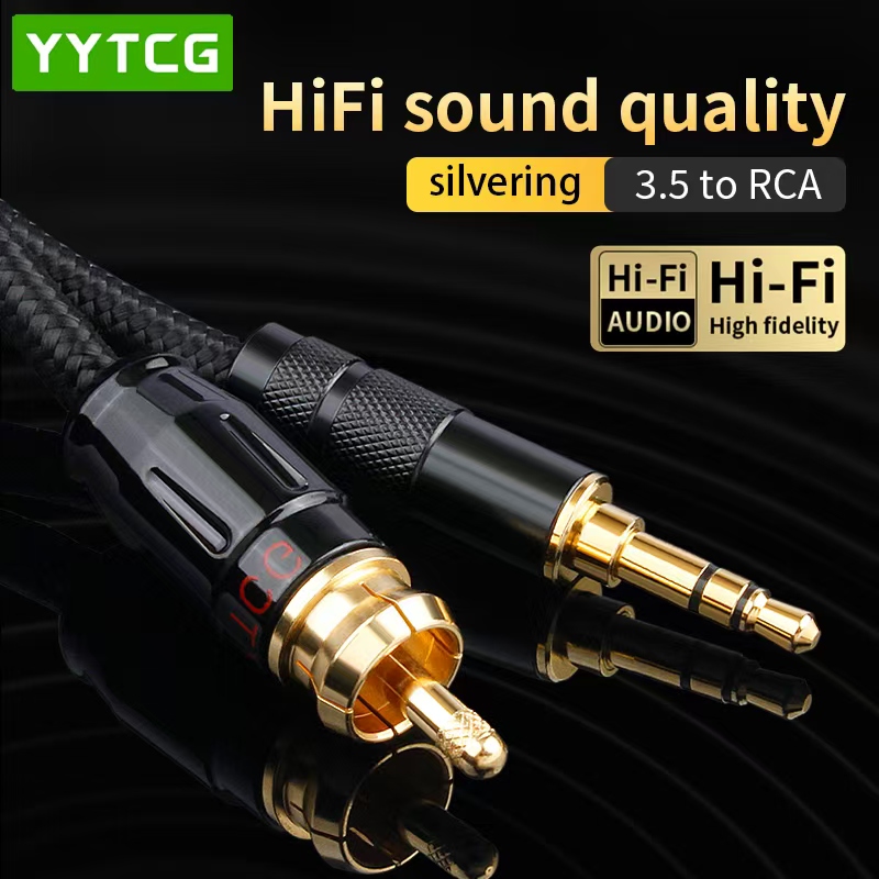 Home Cinema Pc - YYTCG SPDIF Coaxial Cable HIFI 3.5mm