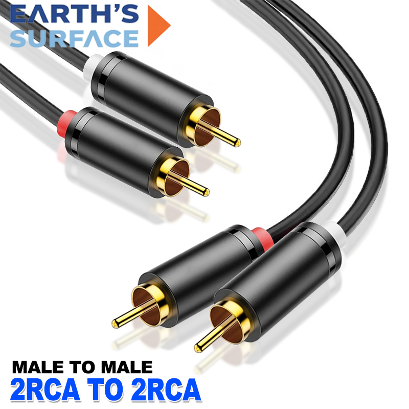 Home Cinema Pc - Dual RCA Cable HIFI Stereo 2