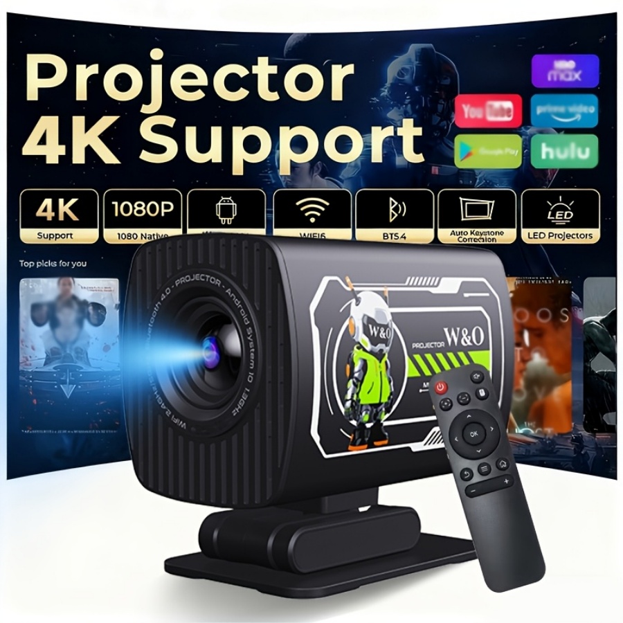Home Cinema Movies - 2026 New 1080P Projector Portable Mini