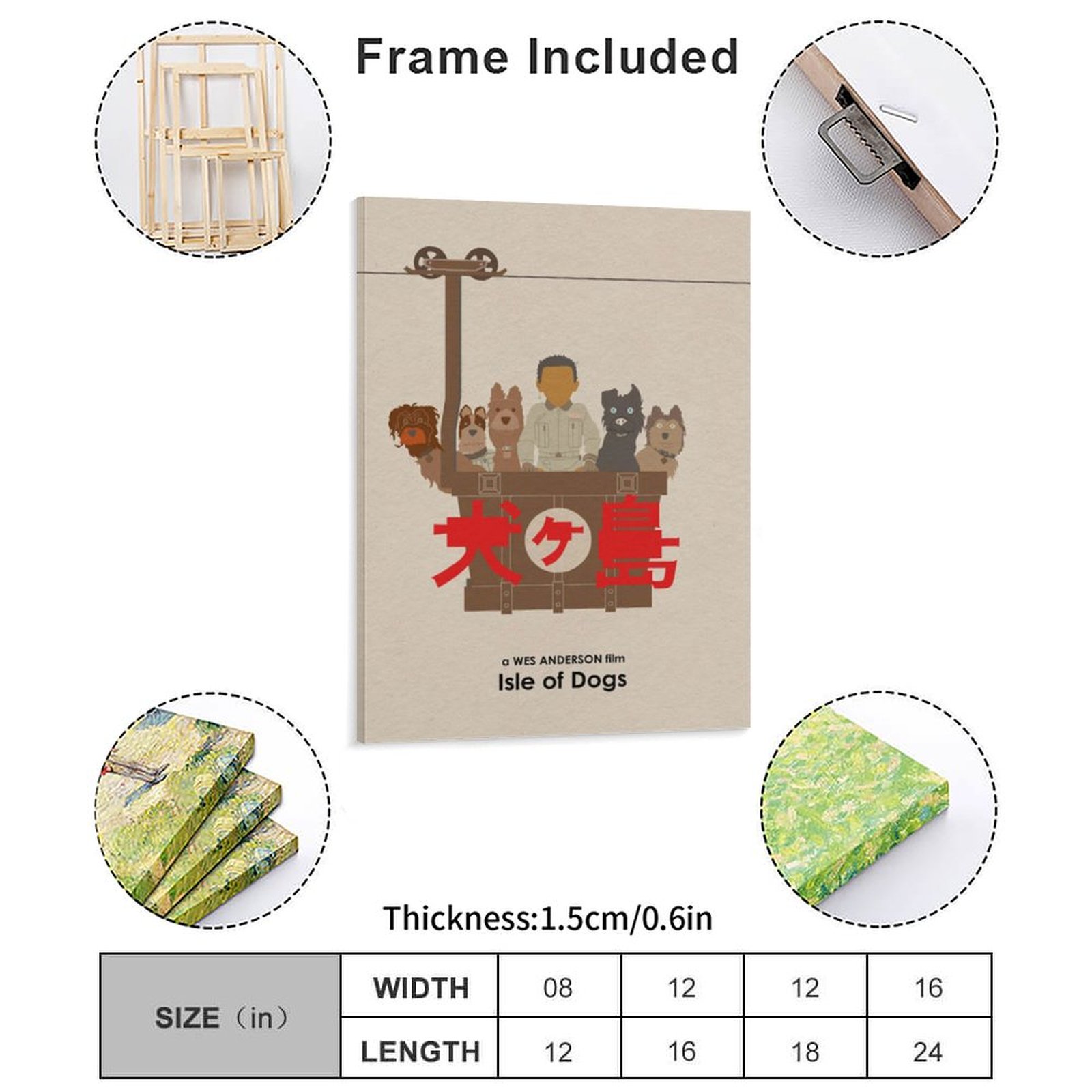 Wes Anderson Isle Of Dogs Movi - Home Cinema Movies ulasan dan harga