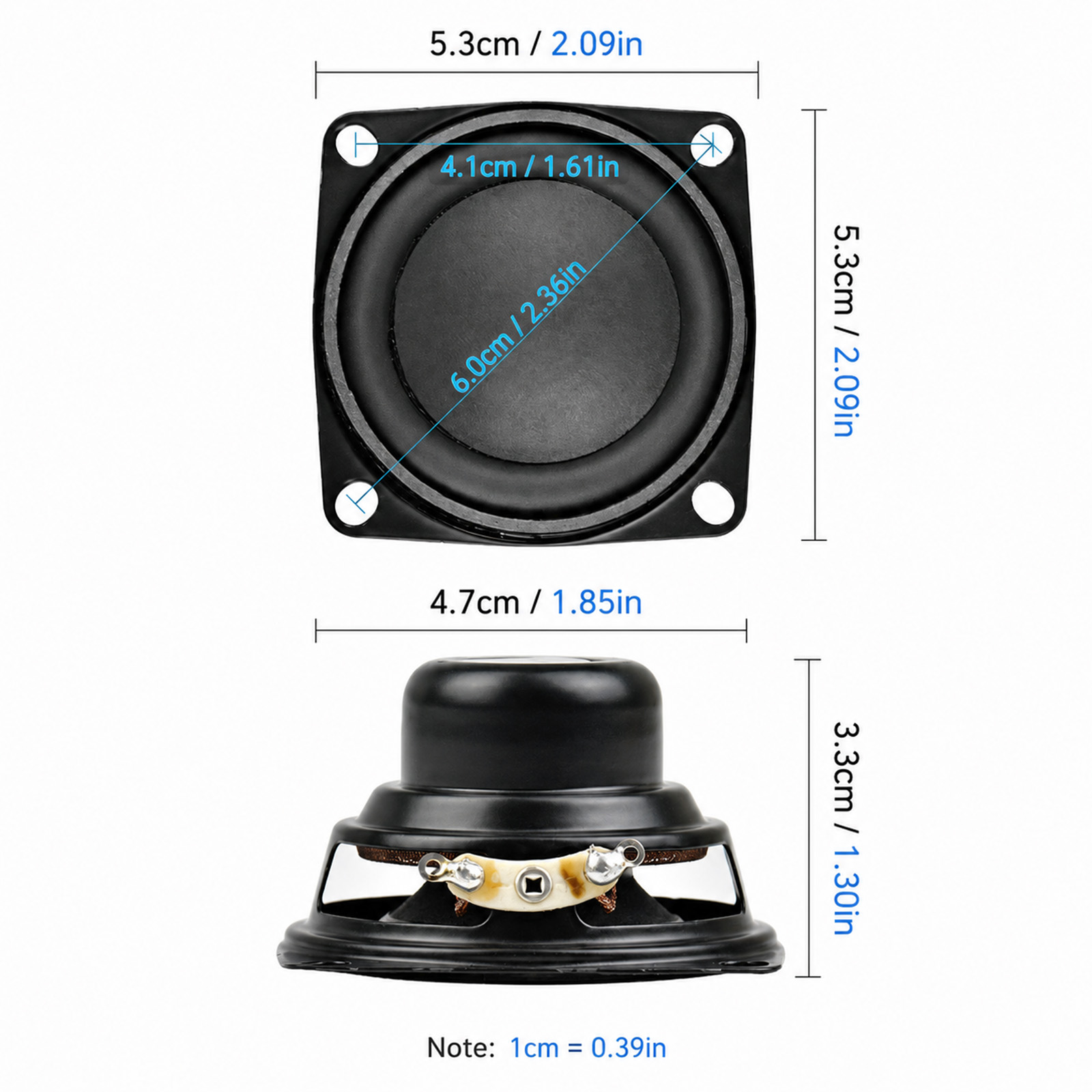 2Pcs 2 Inch Mini Audio Portabl - Home Cinema Jbl ulasan dan harga