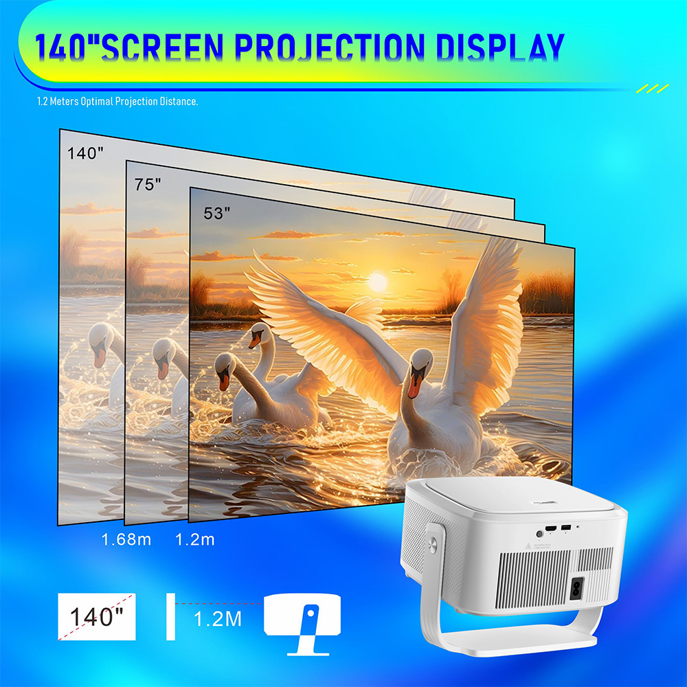 Topleo HY450 Max 8K Android 14 - Home Cinema Mini ulasan dan harga