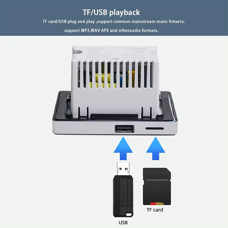 Home Bluetooth Wall Amplifier  - Home Cinema Bluetooth ulasan dan harga