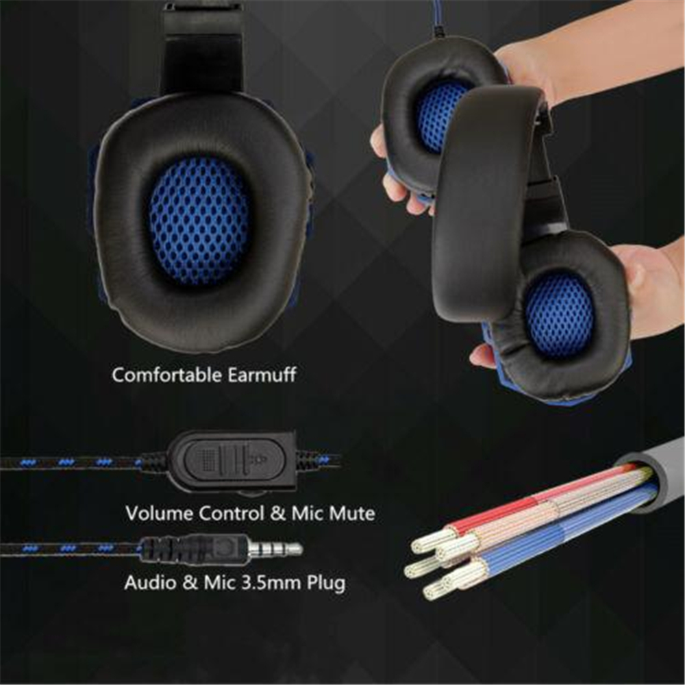 Wired Gaming Headphones for PS - Home Cinema Pc ulasan dan harga