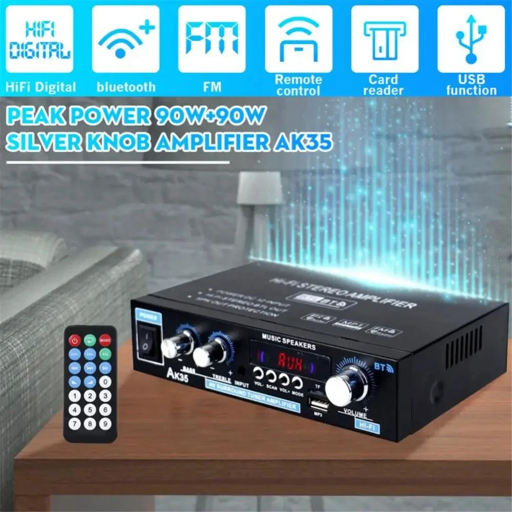 AK35 HiFi Digital Bluetooth Am - Home Cinema Bluetooth ulasan dan harga