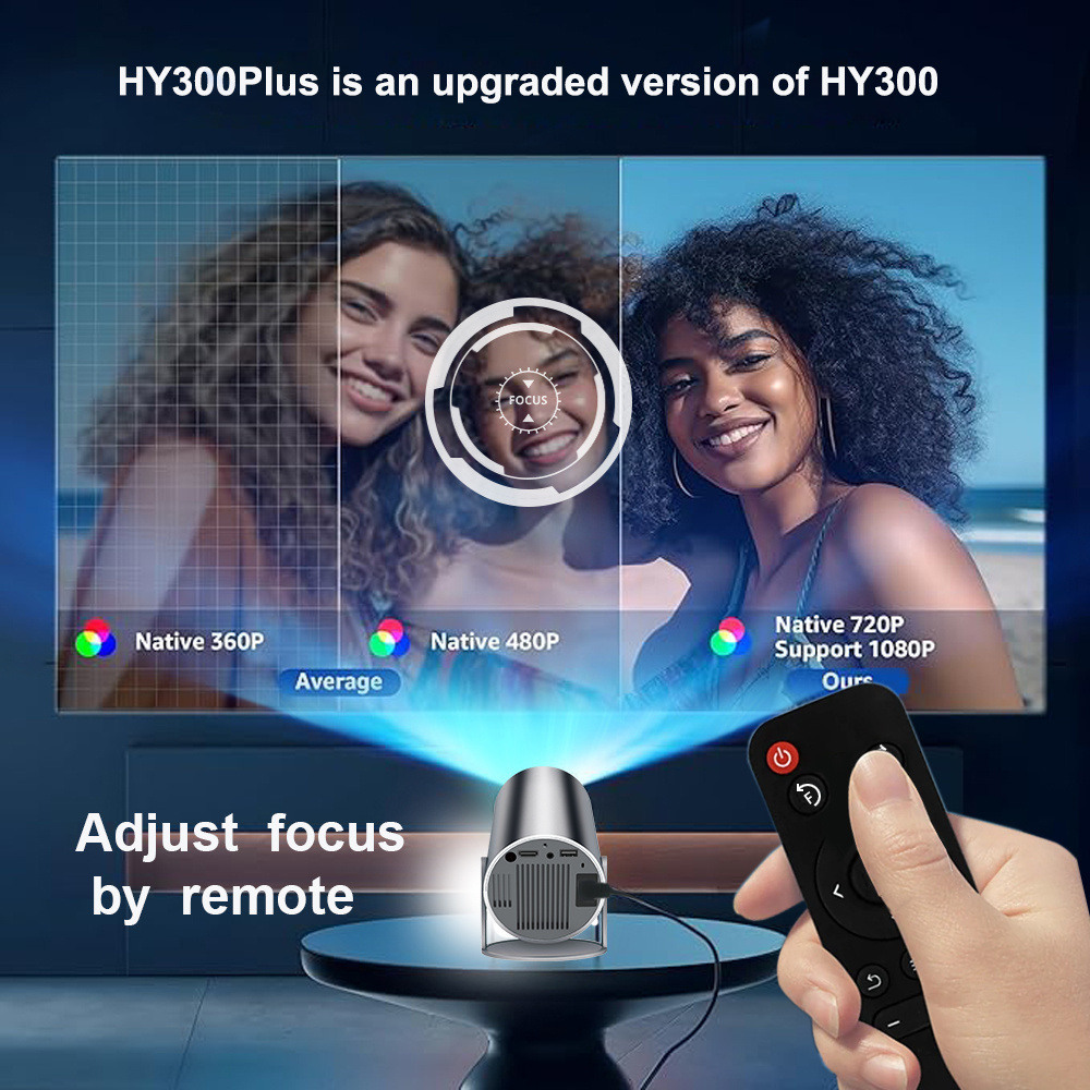 DITONG HY300 Plus HD Projector - Home Cinema Movies ulasan dan harga