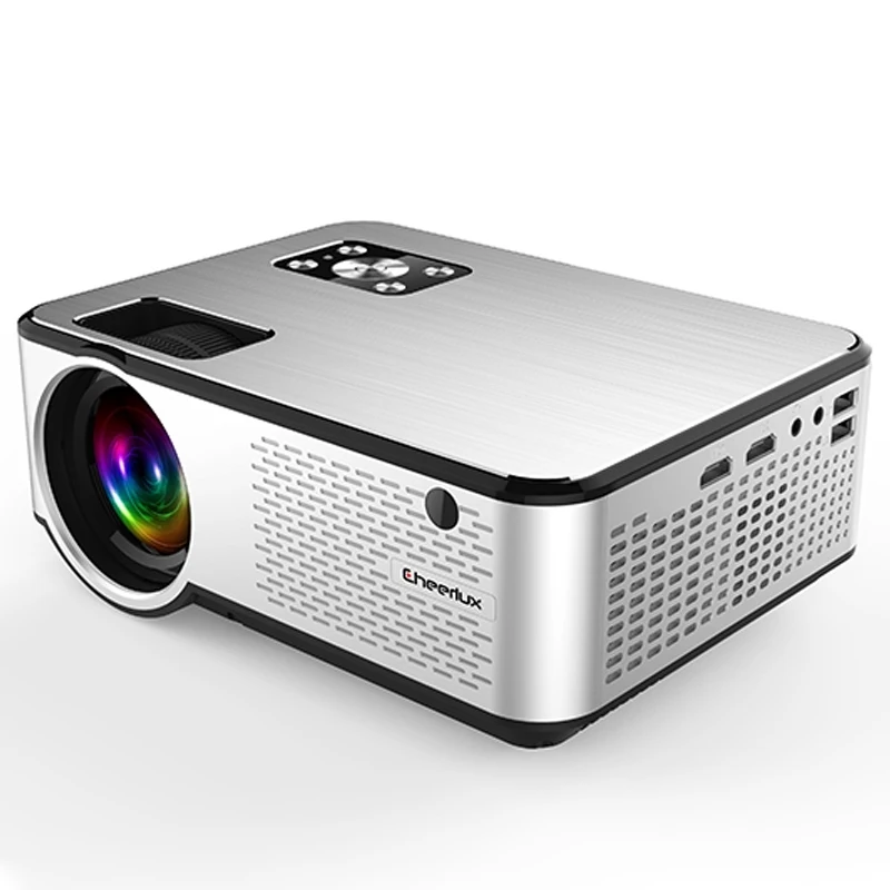 Cheerlux C9 Smart Projector Mi - Home Cinema Mini ulasan dan harga