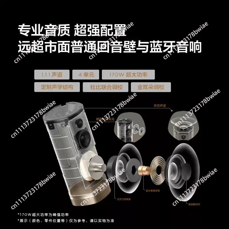 Wireless Speaker Z100 Gold 1.1 - Home Cinema Bluetooth ulasan dan harga