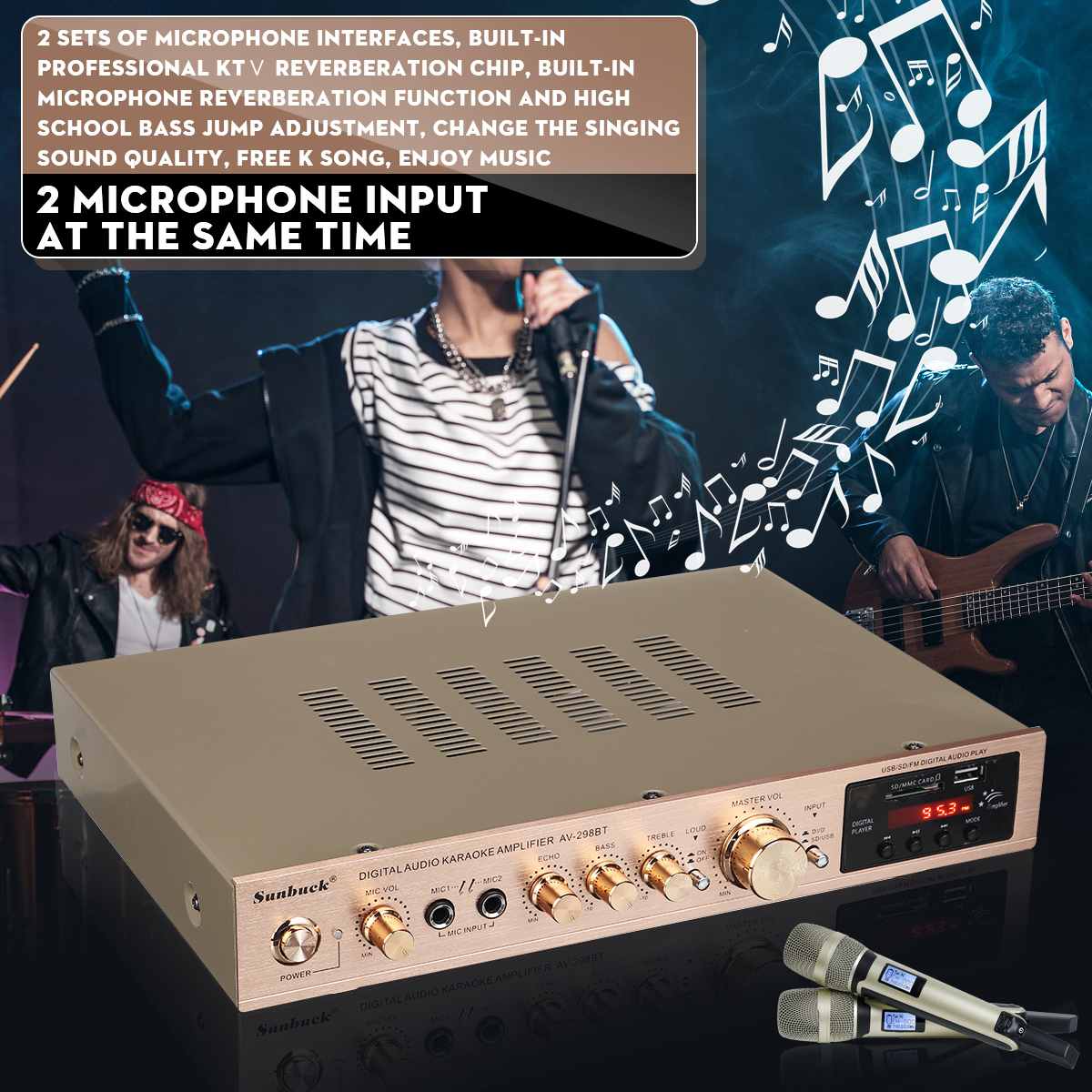 110/220V 2000W Bluetooth Power - Home Cinema Bluetooth ulasan dan harga