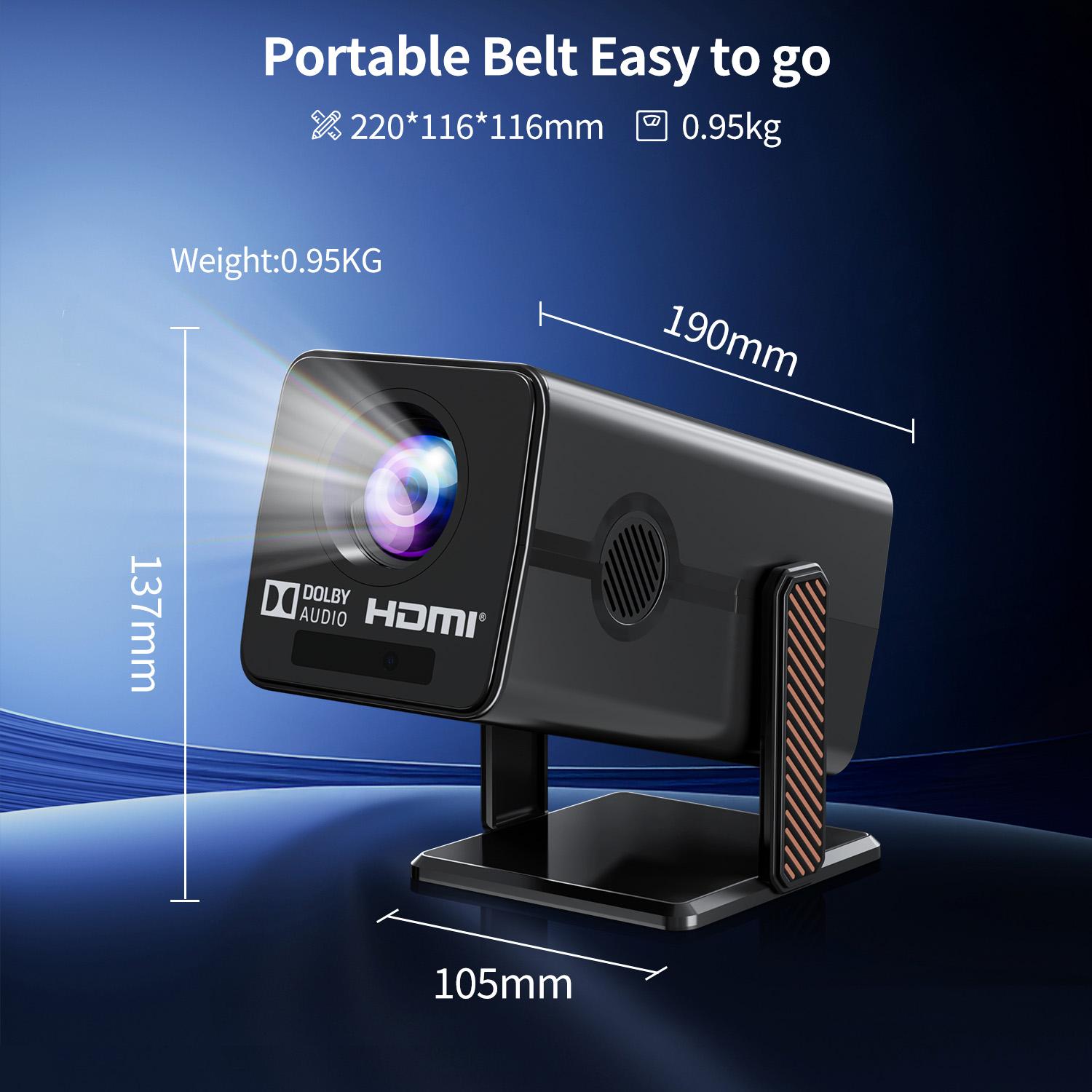 HM103A Mini Smart Projector Na - Home Cinema Mini ulasan dan harga