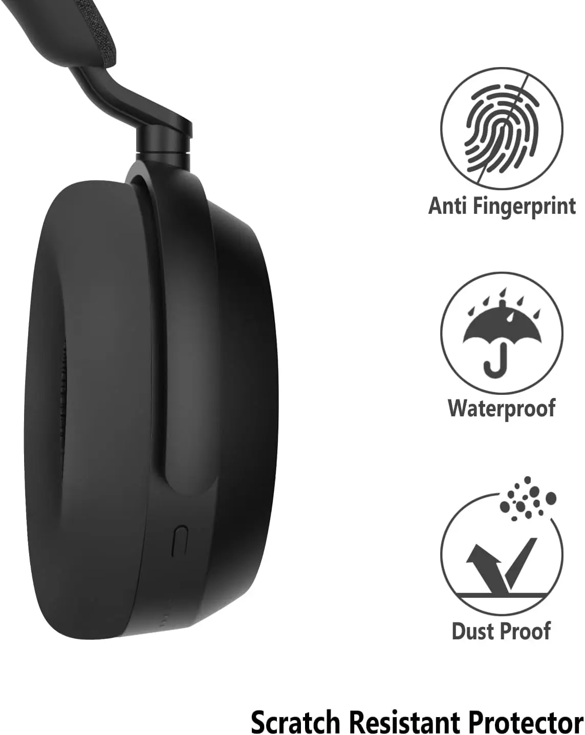 Silicone Ear protective sleeve - Sennheiser Headphone Momentum 4 ulasan dan harga