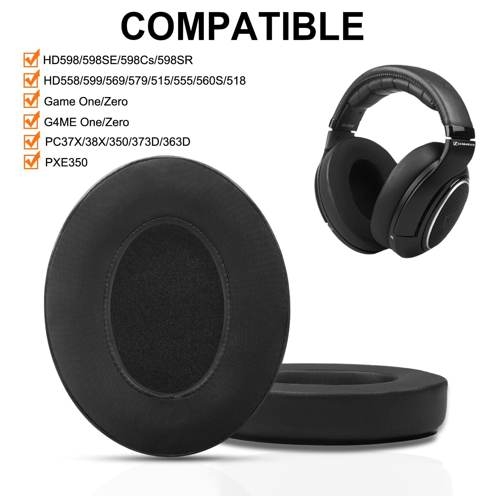 Cooling-Gel Replacement Earpad - Sennheiser Headphone Momentum 4 ulasan dan harga