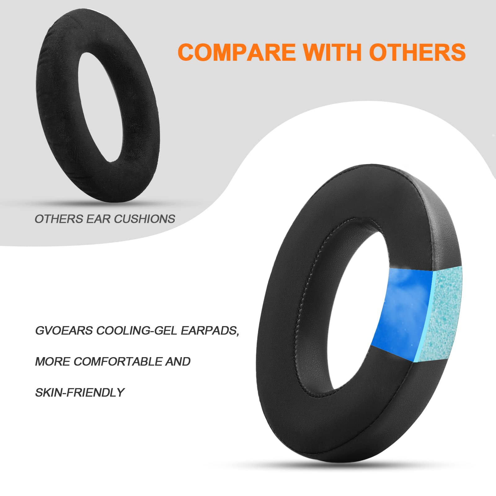 Cooling-Gel Replacement Earpad - Sennheiser Headphone Momentum 4 ulasan dan harga