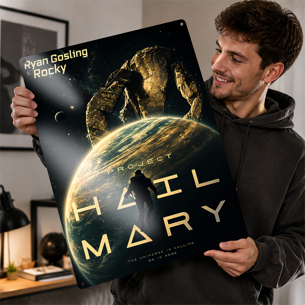 Project Hail Mary Movie Poster - Home Cinema Movies ulasan dan harga