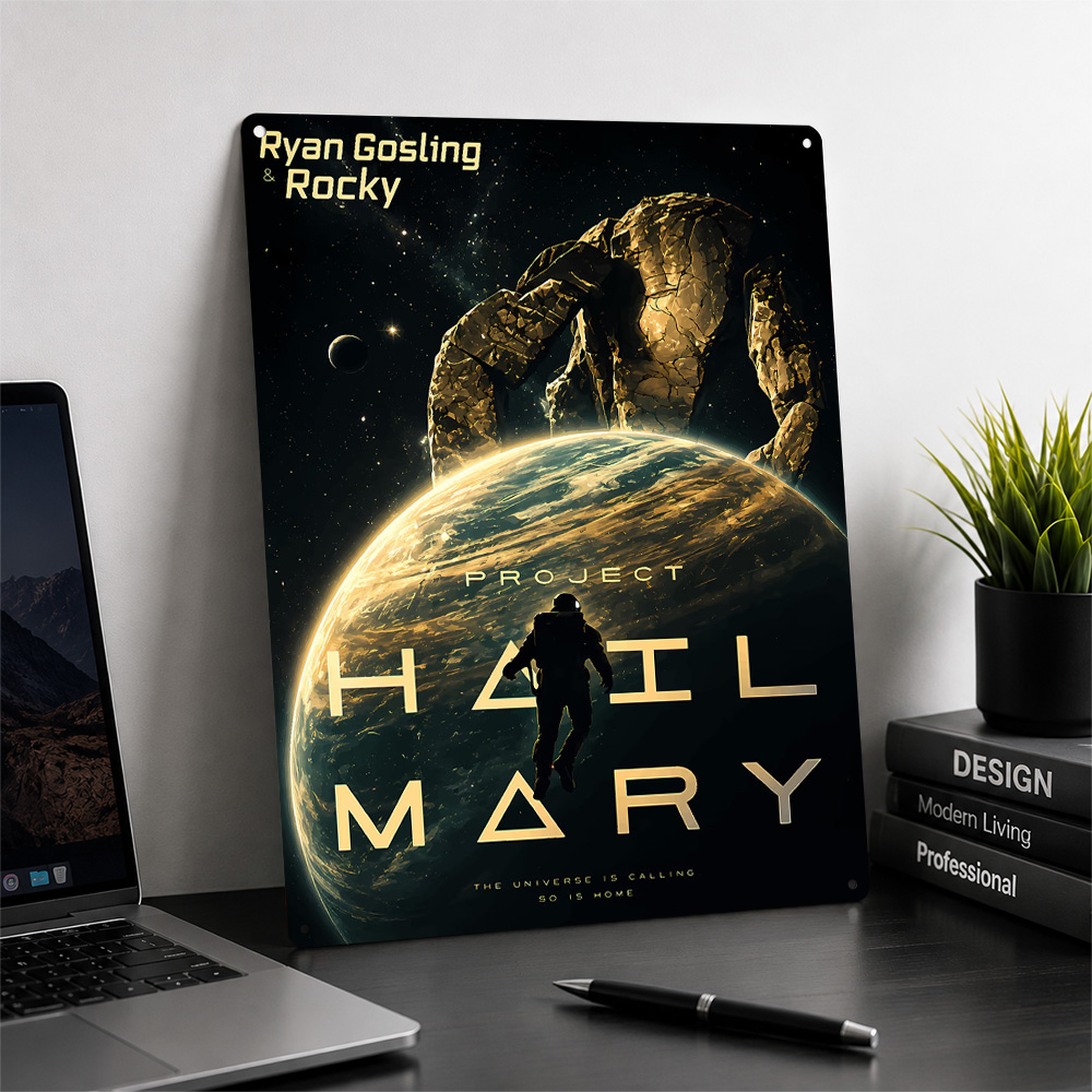 Project Hail Mary Movie Poster - Home Cinema Movies ulasan dan harga