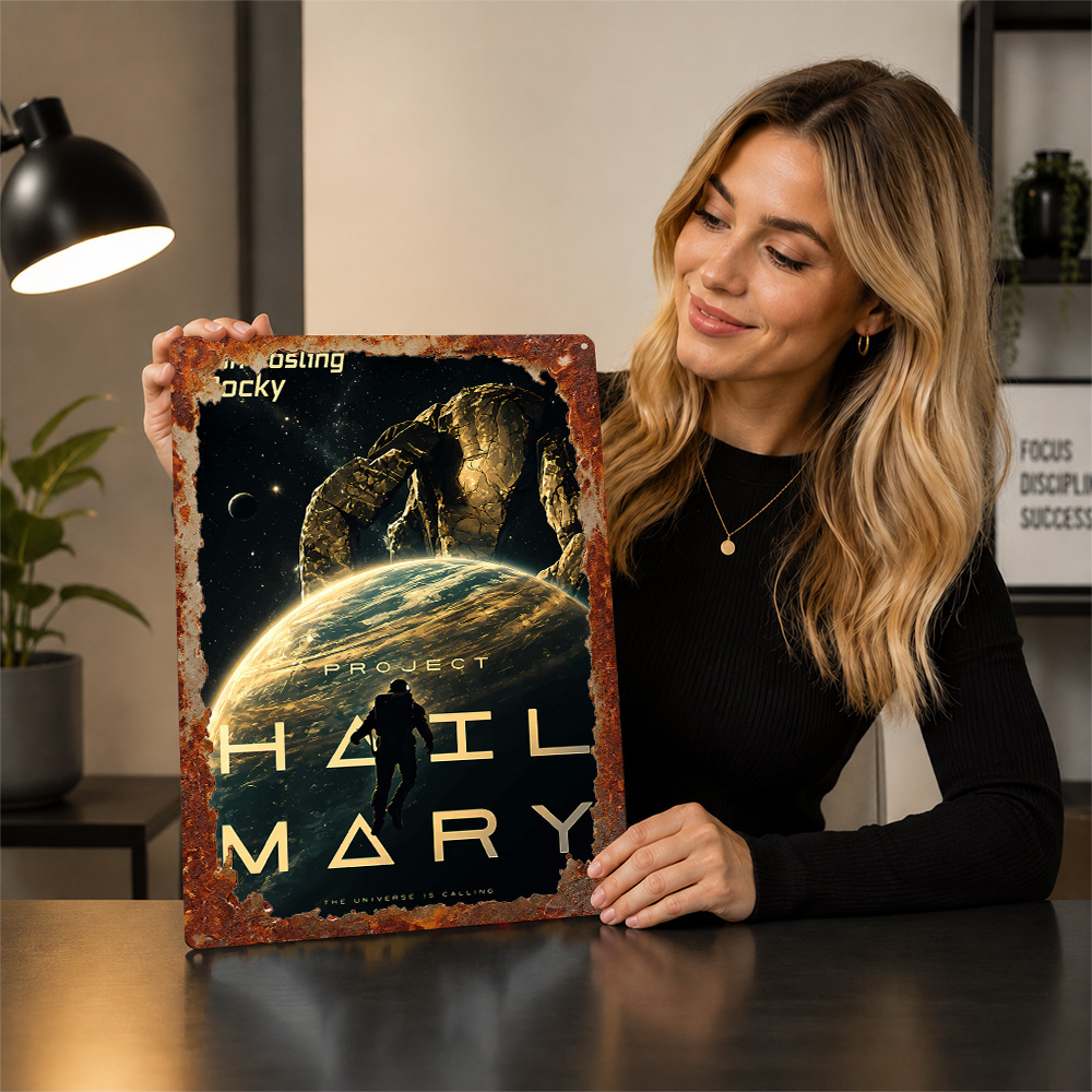 Project Hail Mary Movie Poster - Home Cinema Movies ulasan dan harga
