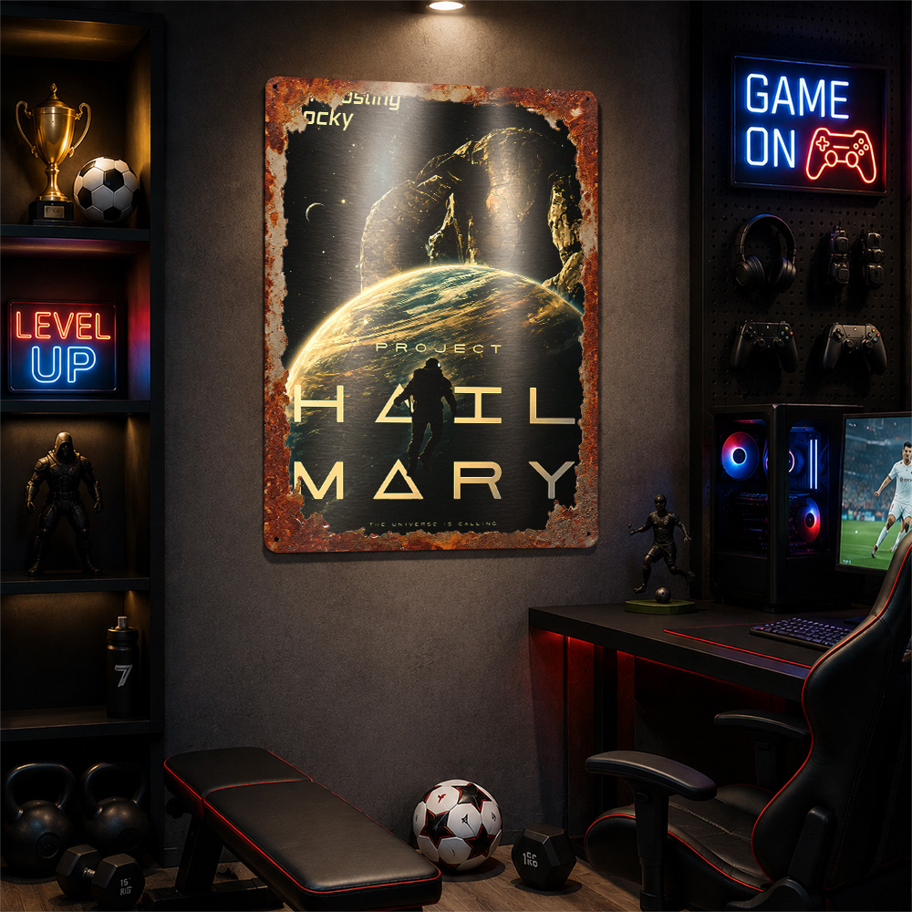 Project Hail Mary Movie Poster - Home Cinema Movies ulasan dan harga