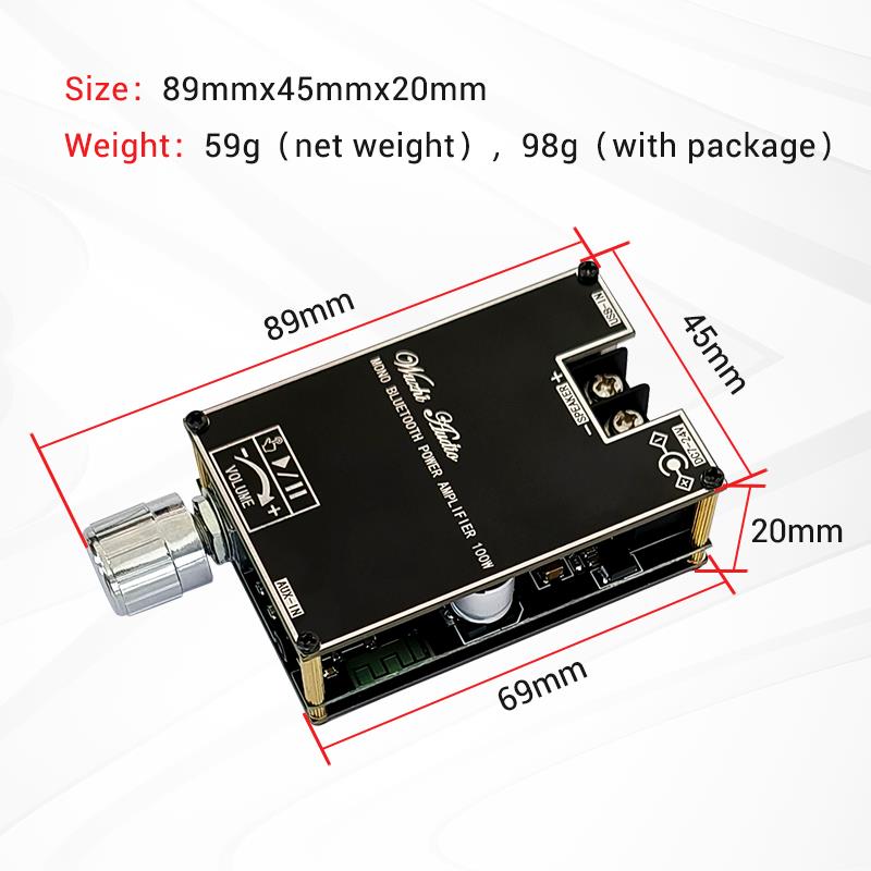 Bluetooth 5.1 TPA3116 D2 Mono  - Home Cinema Bluetooth ulasan dan harga