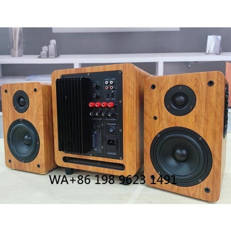 8 Inch 150W RMS Wooden Powered - Home Cinema In ulasan dan harga