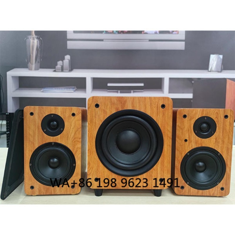 8 Inch 150W RMS Wooden Powered - Home Cinema In ulasan dan harga