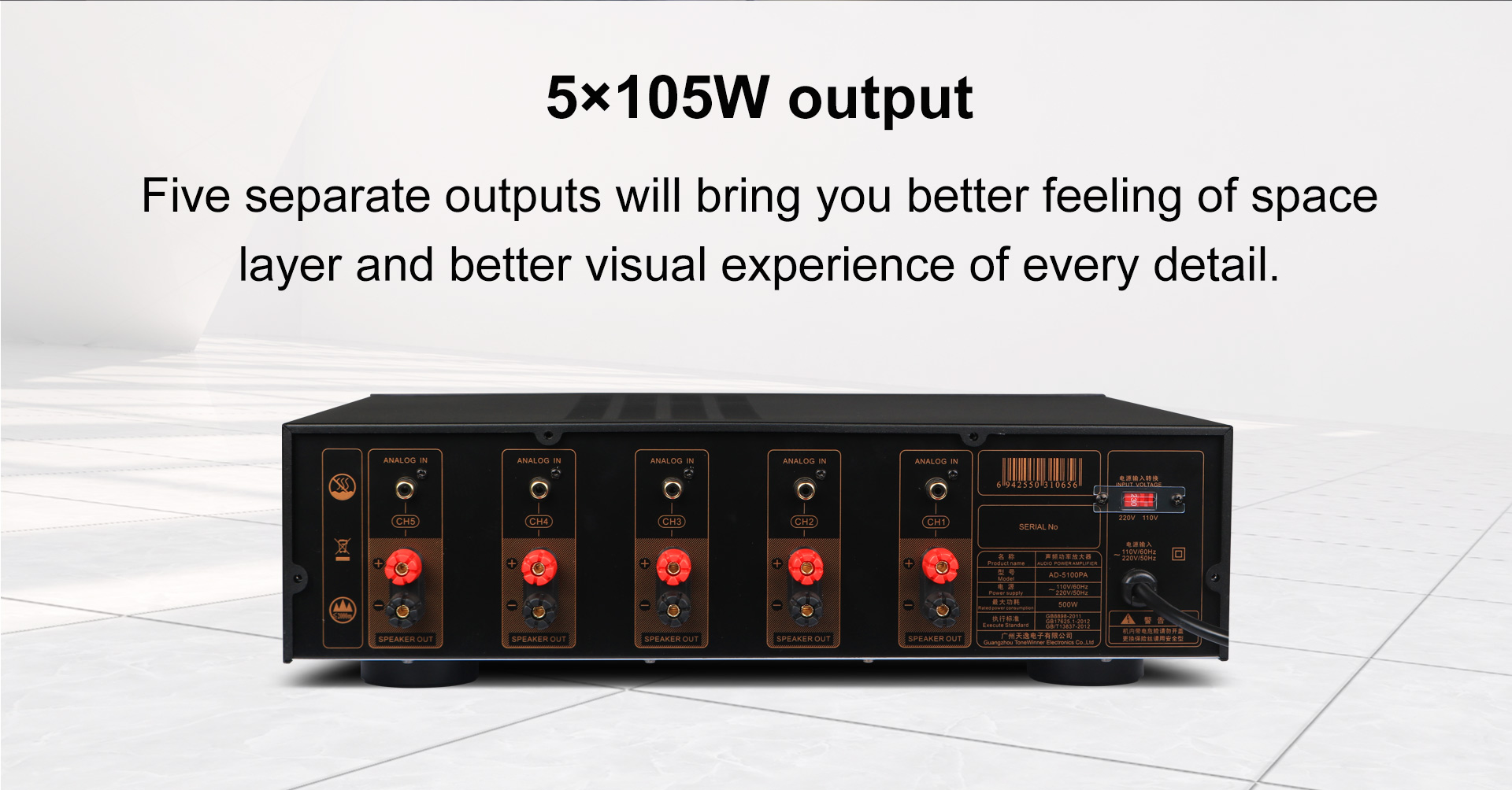 Tonewinner High Quality AD-510 - Home Cinema In ulasan dan harga