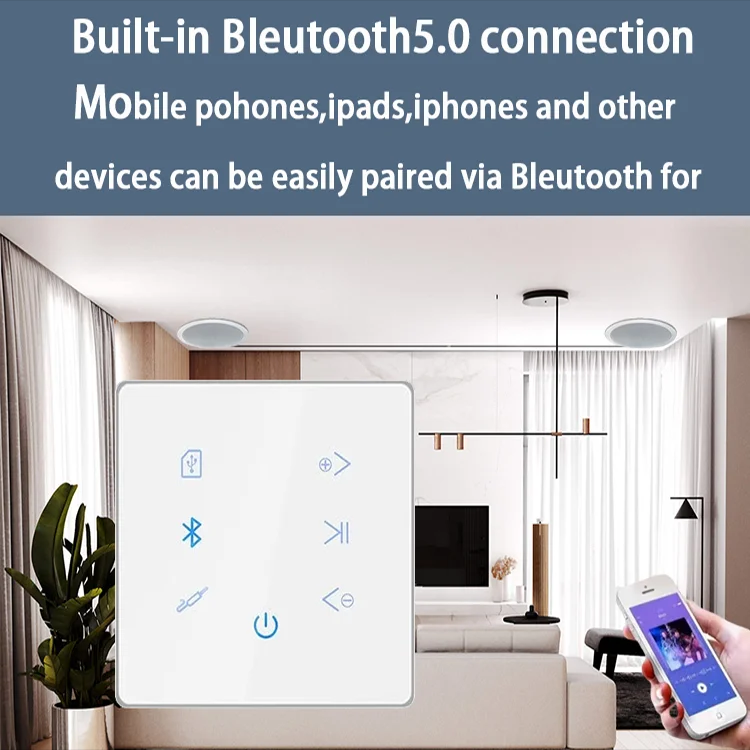 Bluetooth Wall Amplifier Home  - Home Cinema Bluetooth ulasan dan harga