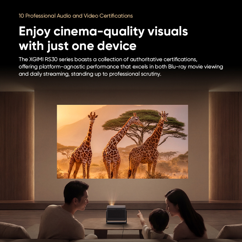XGIMI RS30 Ultra 4K Laser Proj - Home Cinema Kardon Harman ulasan dan harga