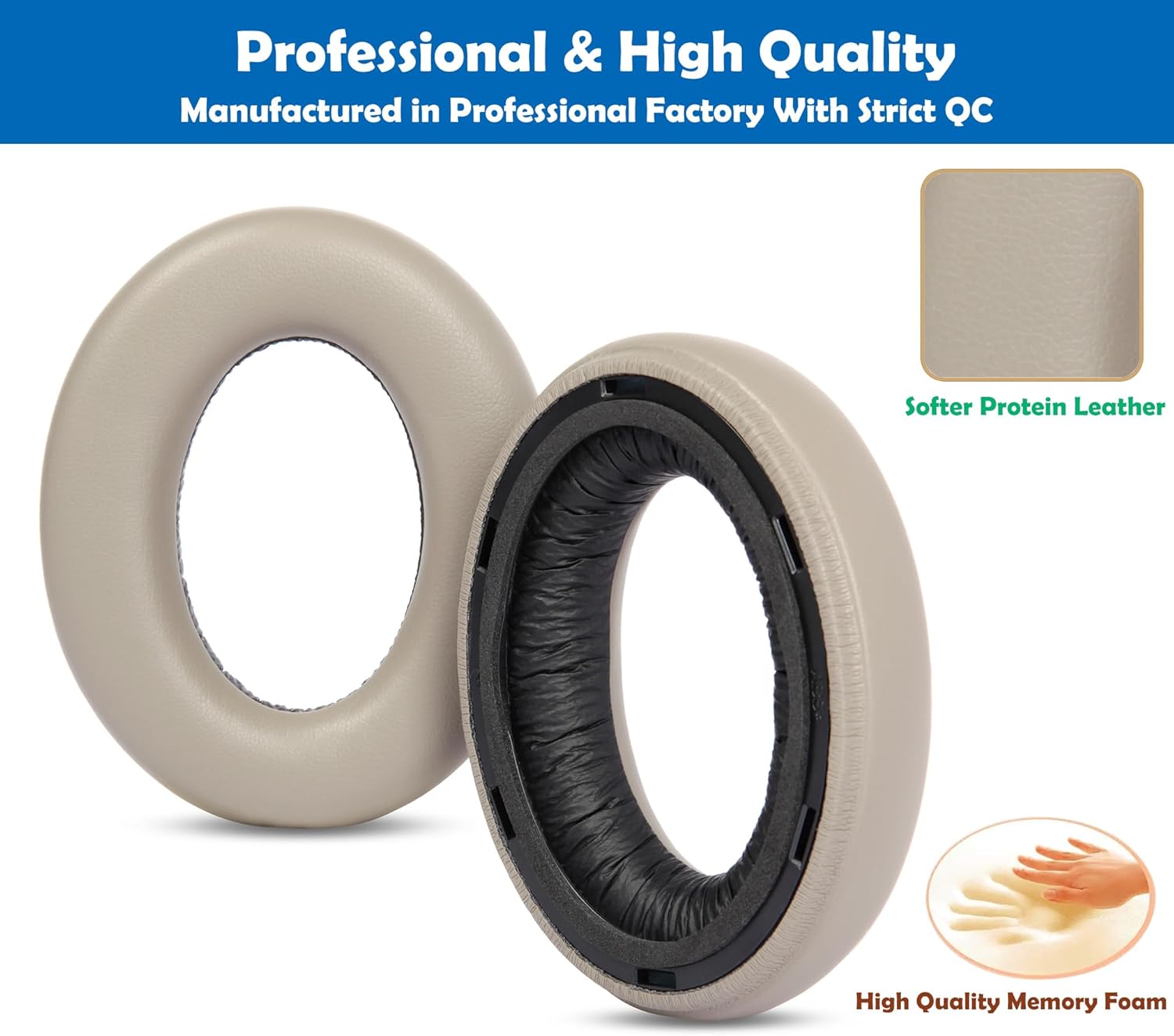 Soft pro Earpads Cushion Handb - Sennheiser Headphone Momentum 4 ulasan dan harga
