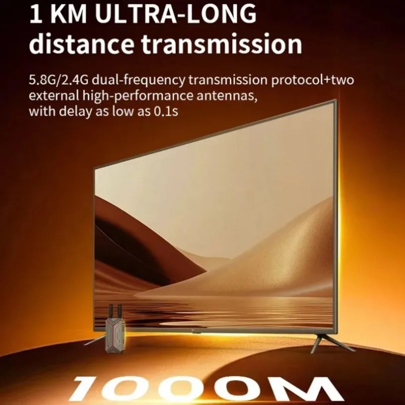 Dual Antenna 1000M Wireless HD - Home Cinema In ulasan dan harga