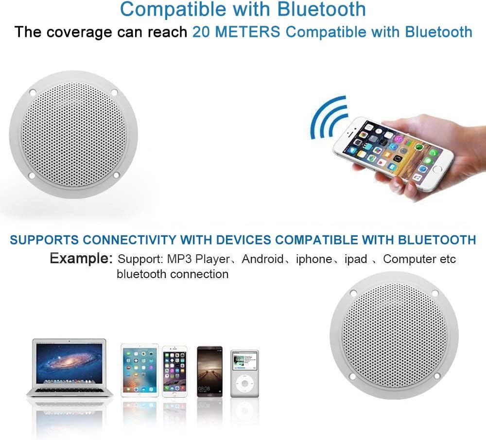 Herdio 4 Inch Ceiling Bluetoot - Home Cinema Jbl ulasan dan harga