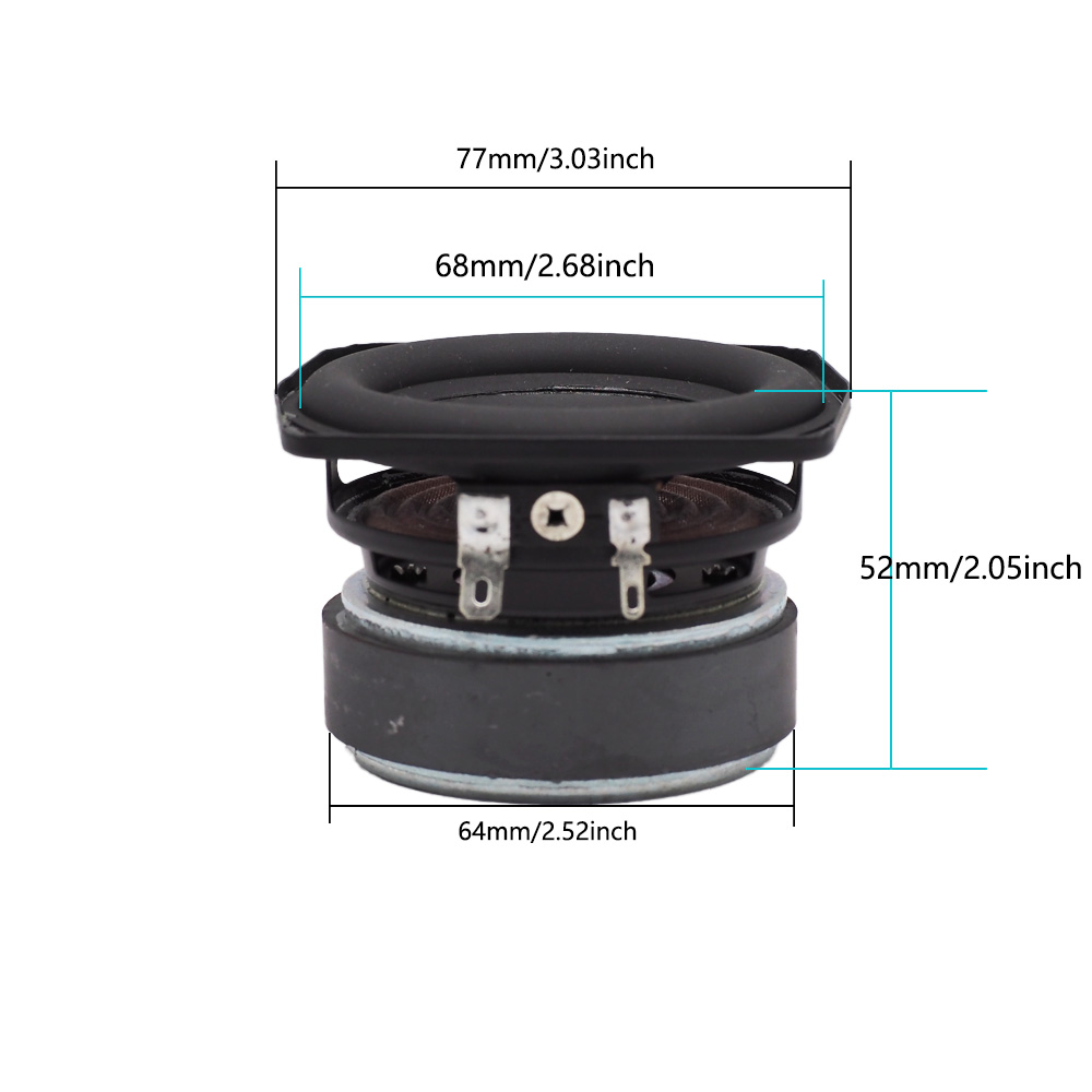 AUIN 1Pcs 3 Inch 77MM Subwoofe - Home Cinema Jbl ulasan dan harga