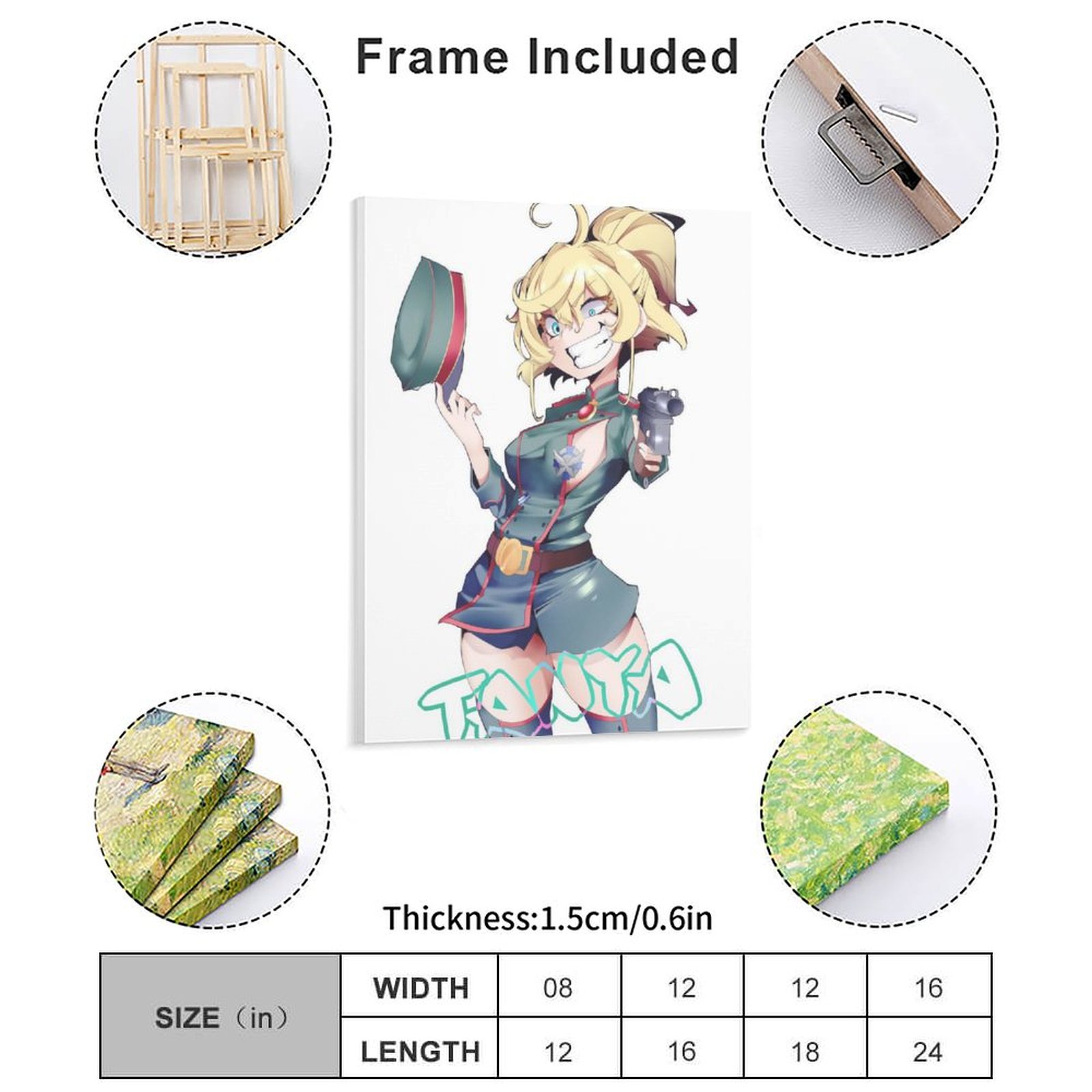Saga Of Tanya The Evil Poster  - Home Cinema In ulasan dan harga