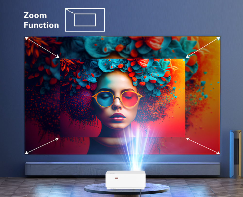 WZATCO D5A 1080P Digital Focus - Home Cinema Mini ulasan dan harga