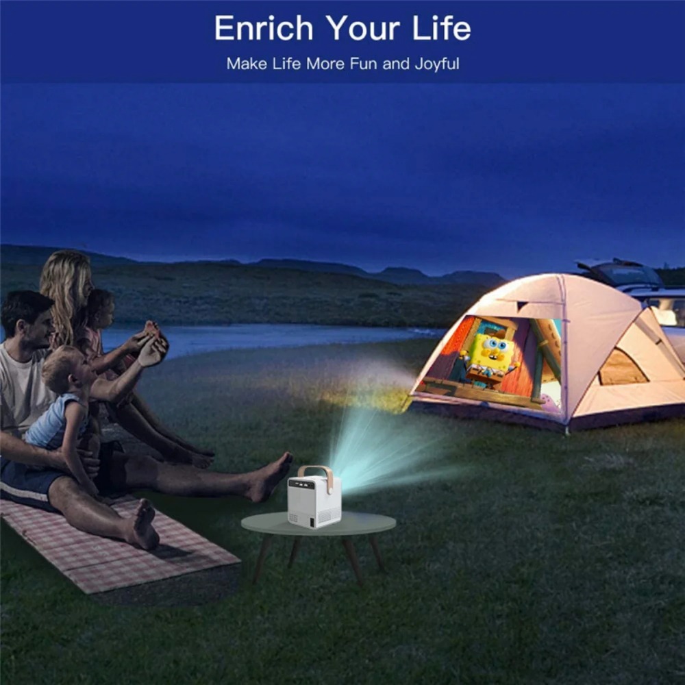 Portable Smart 4K Projector Mi - Home Cinema In ulasan dan harga