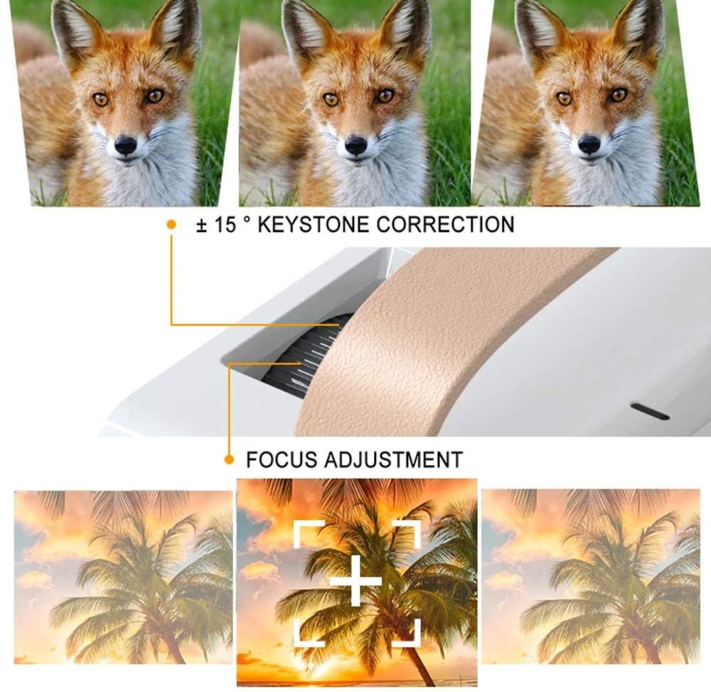 Portable Smart 4K Projector Mi - Home Cinema In ulasan dan harga