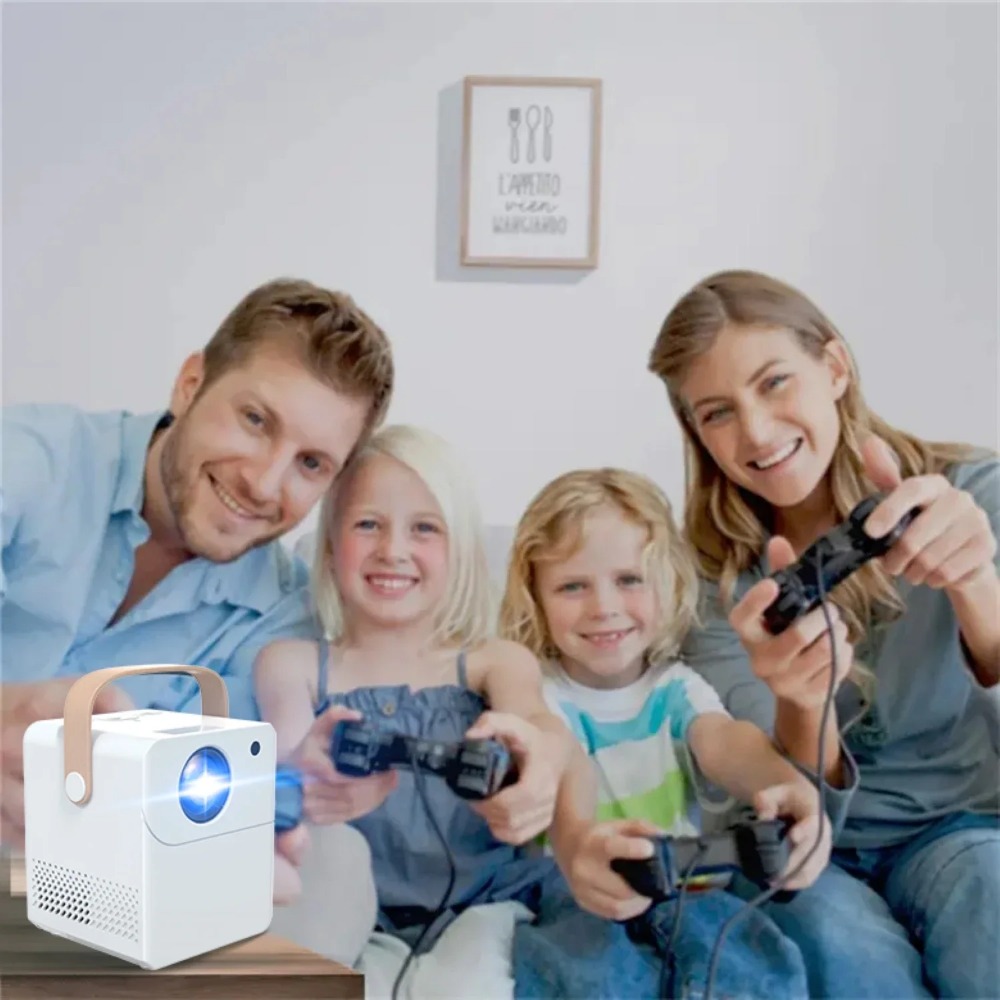 Portable Smart 4K Projector Mi - Home Cinema In ulasan dan harga