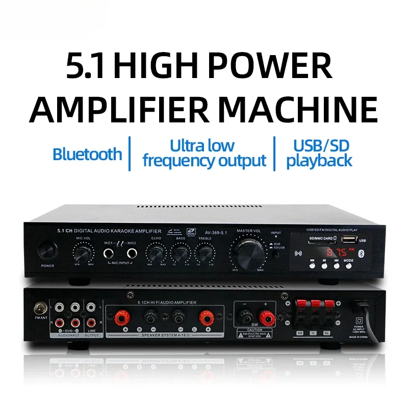 AV-369BT Bluetooth 5.1 Sound S - Home Cinema Bluetooth ulasan dan harga