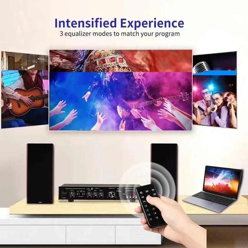 AV-369BT Bluetooth 5.1 Sound S - Home Cinema Bluetooth ulasan dan harga