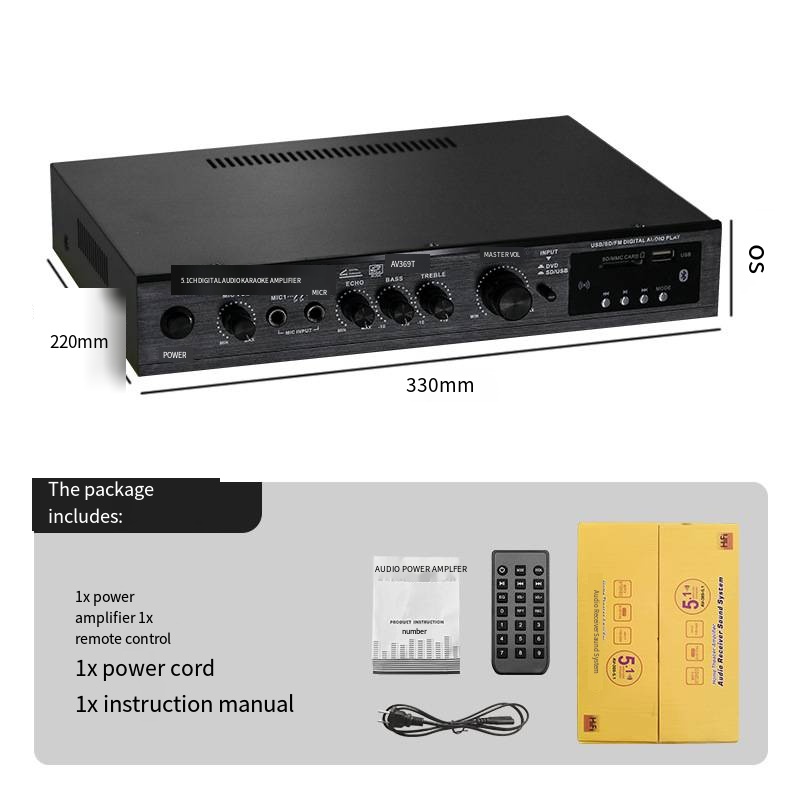 Positive 5.1 channel overweigh - Home Cinema Bluetooth ulasan dan harga