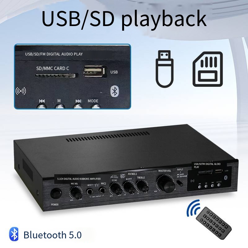Positive 5.1 channel overweigh - Home Cinema Bluetooth ulasan dan harga